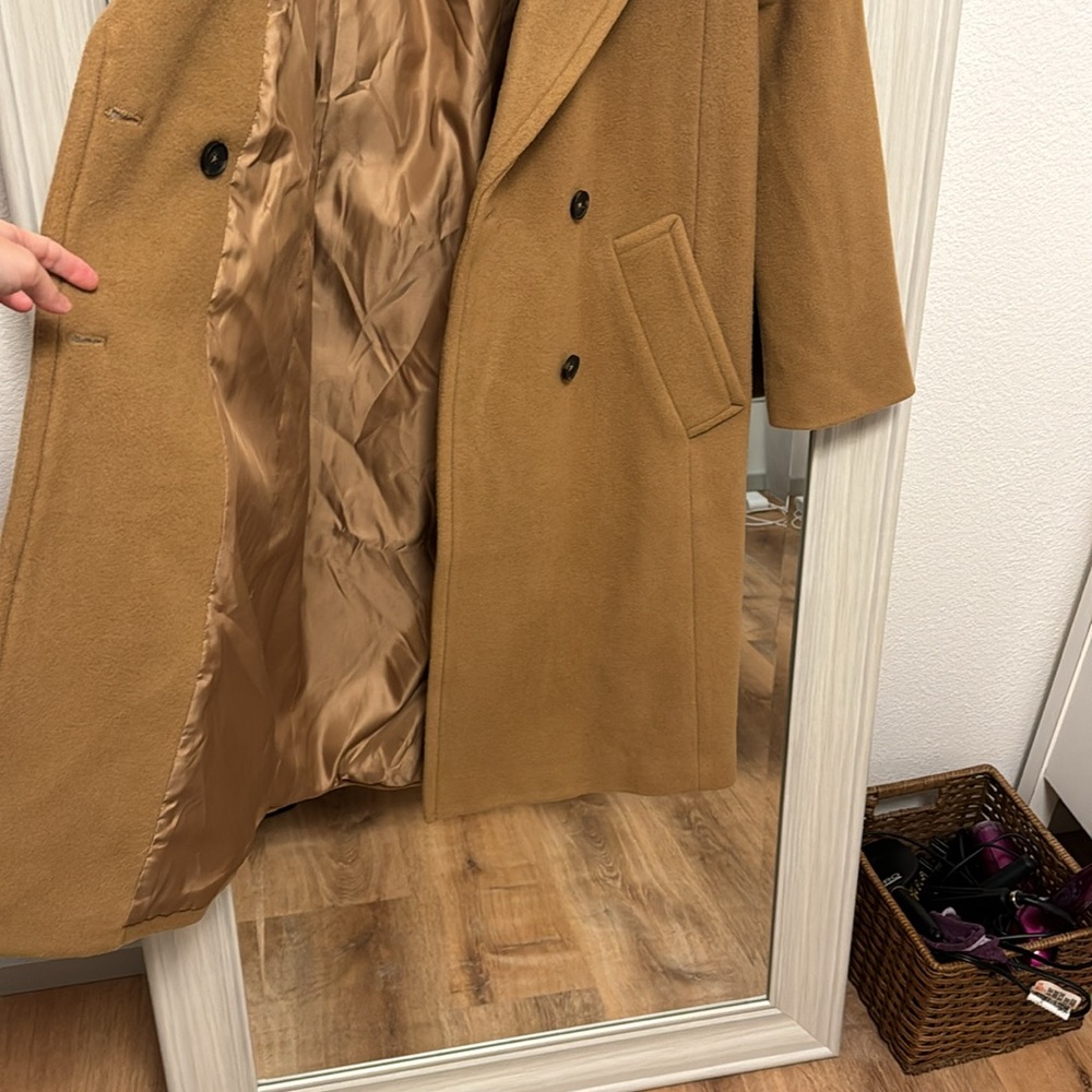 Everlane Rewool Long Peacoat - Picture 3 of 10